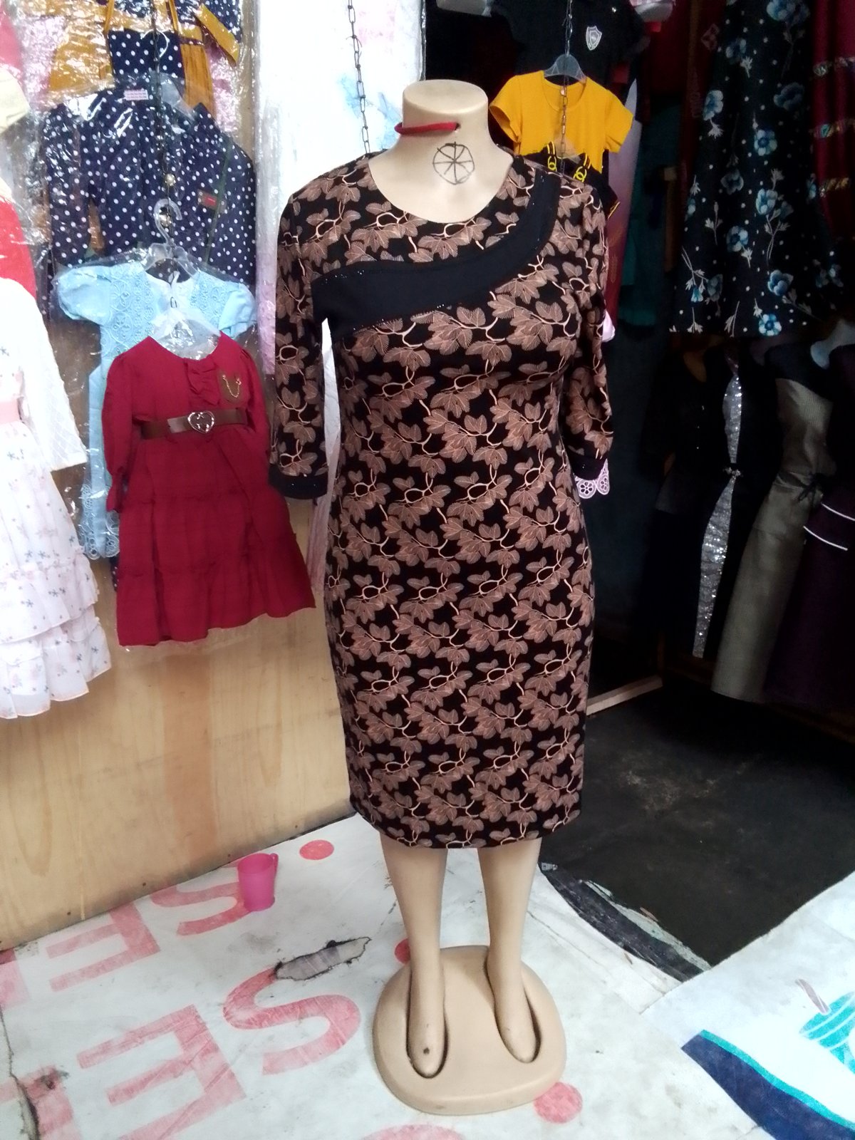 Floral Print Midi Dress