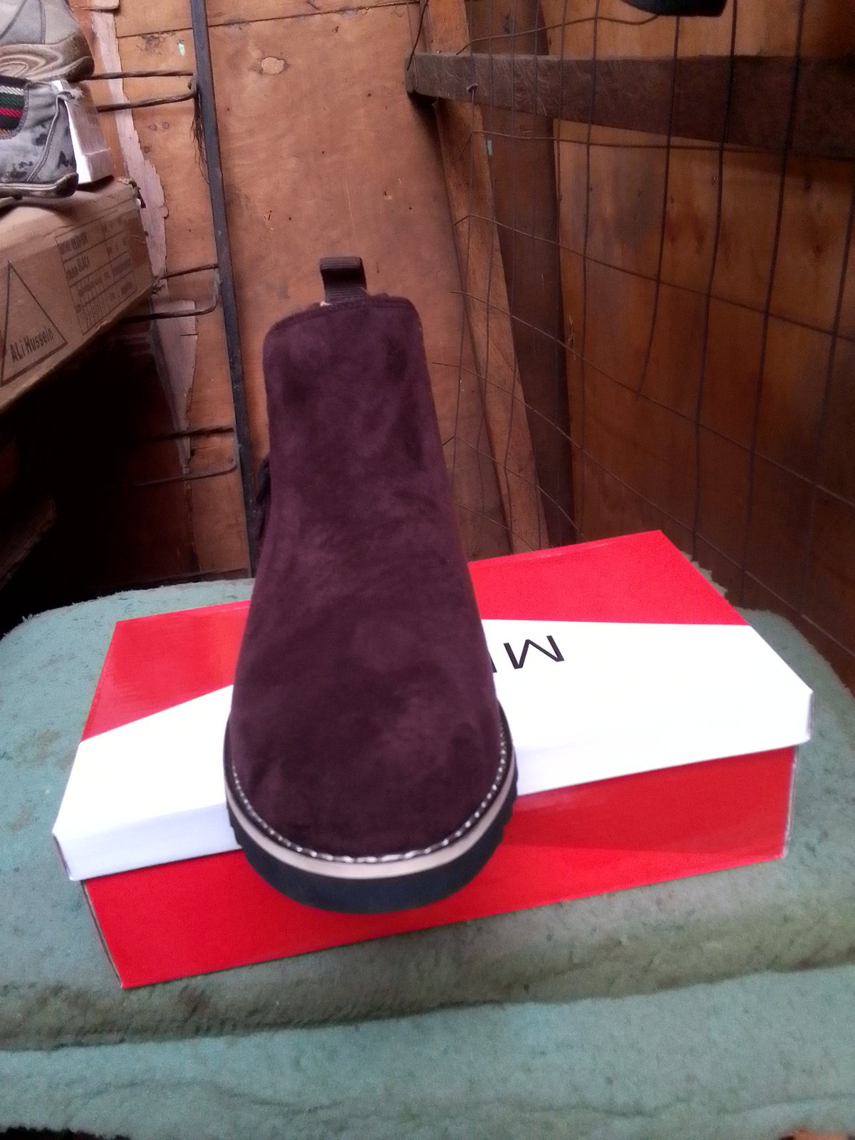 Brown Suede Chelsea Boot