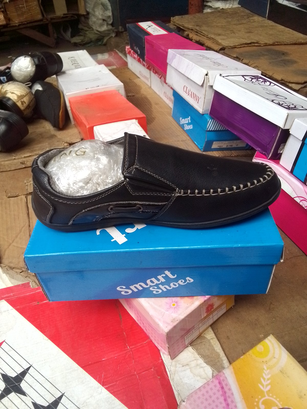 Men's Black Casual Loafers