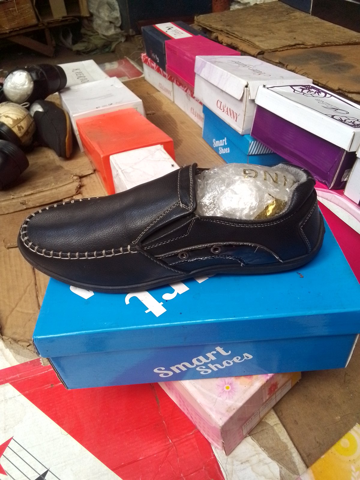 Men's Black Casual Loafers