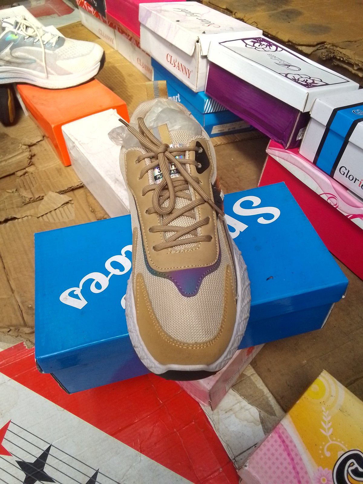 Men's Multi-Tone Casual Sneakers