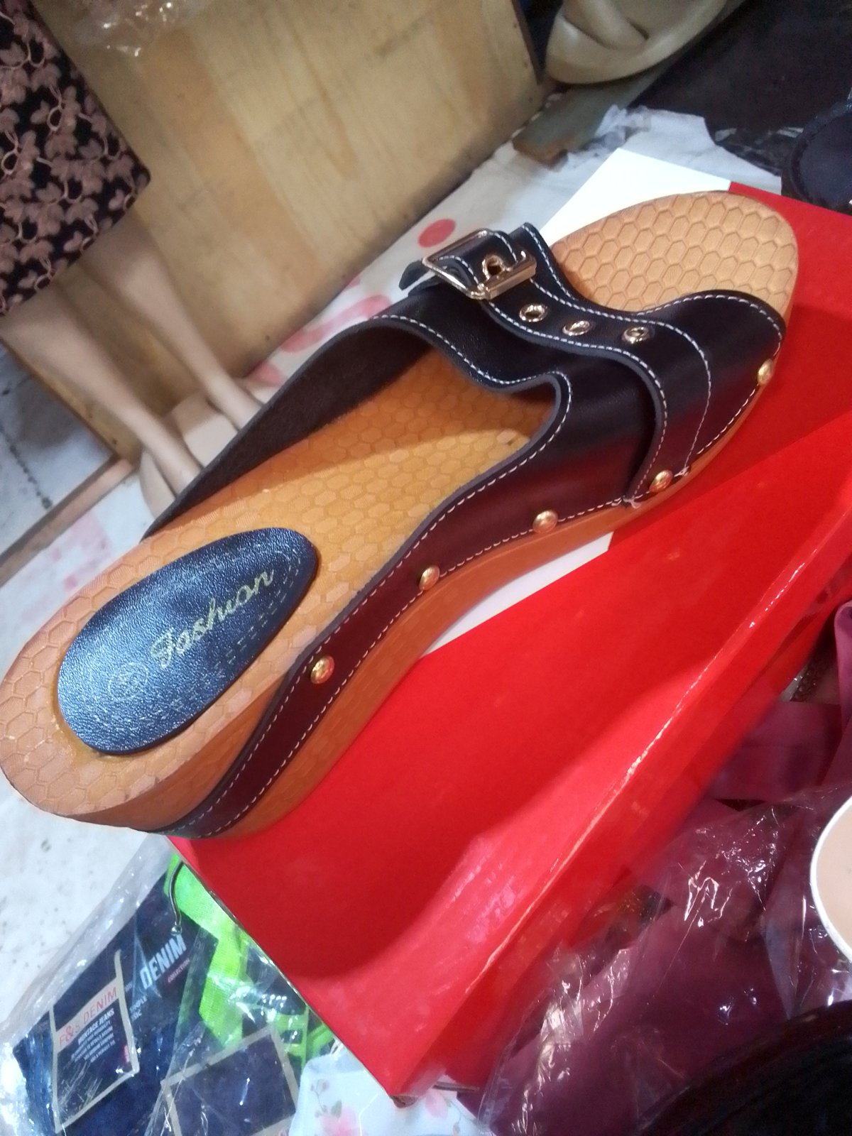 Fashion Ladies Open-Toe Wedge Sandals