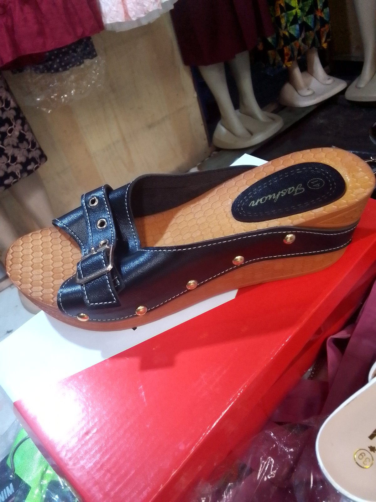 Fashion Ladies Open-Toe Wedge Sandals